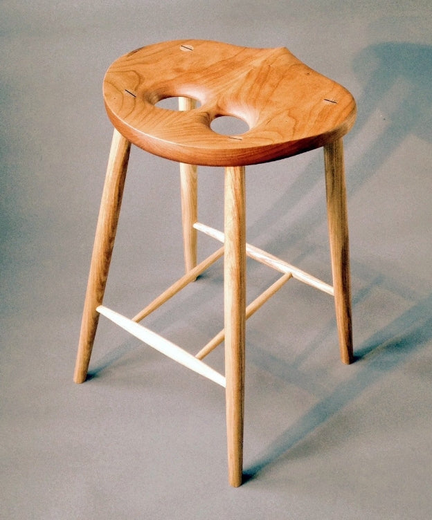 Wooden Base Stools