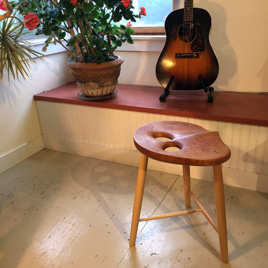 Owl Musician Stool