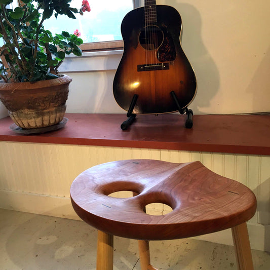 Owl Musician Stool