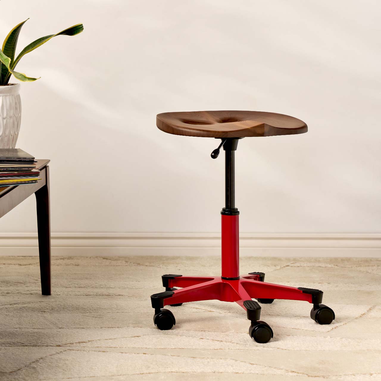 Owl Rolling Stool